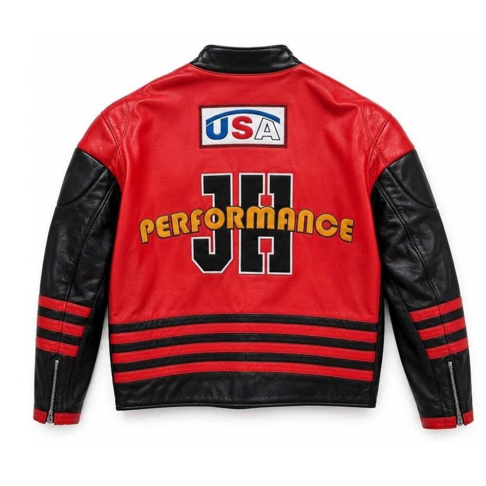JH Performance Leather Racing Jacket - Picture 2 of 4